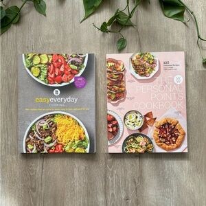 Bundle of 2 Weight Watchers Books: Easy Everyday Cooking & The Personal Points